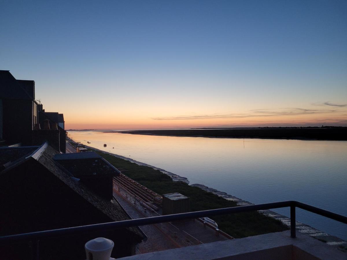 Vue Et Terrasse Panoramique Sur La Baie De Somme Apartment Сен-Валери-сюр-Сом Екстериор снимка