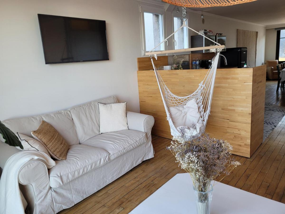 Vue Et Terrasse Panoramique Sur La Baie De Somme Apartment Сен-Валери-сюр-Сом Екстериор снимка