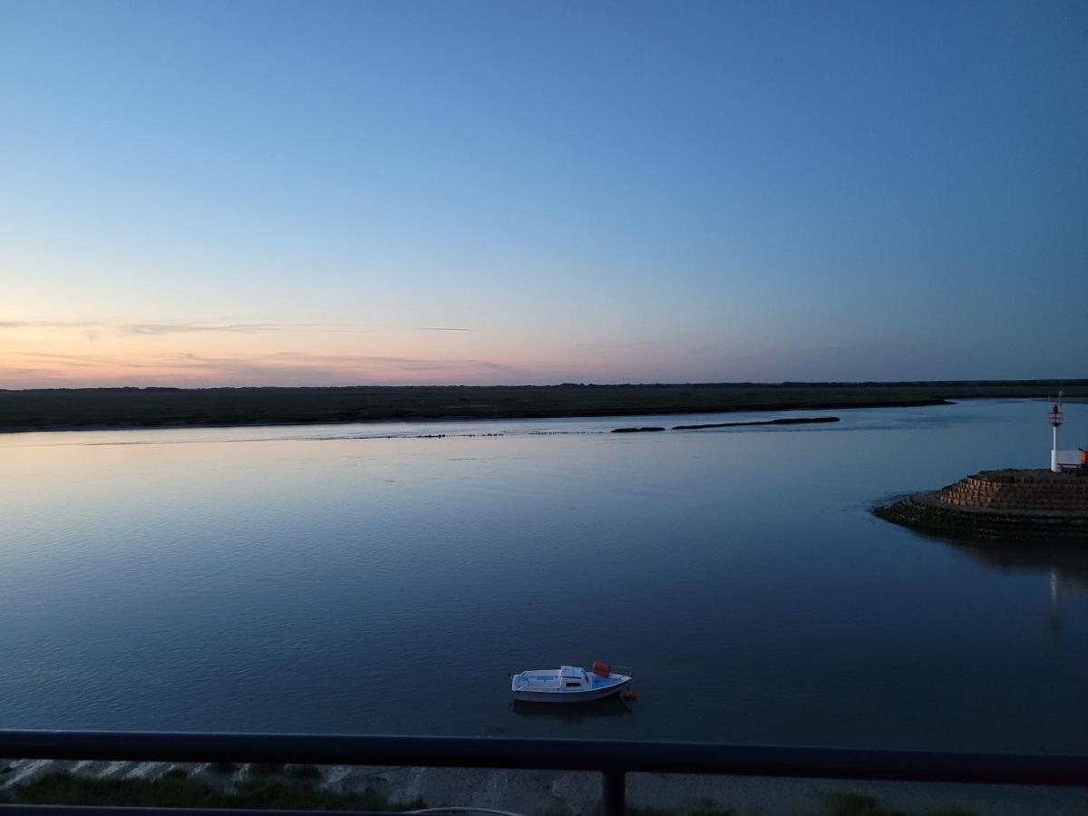 Vue Et Terrasse Panoramique Sur La Baie De Somme Apartment Сен-Валери-сюр-Сом Екстериор снимка