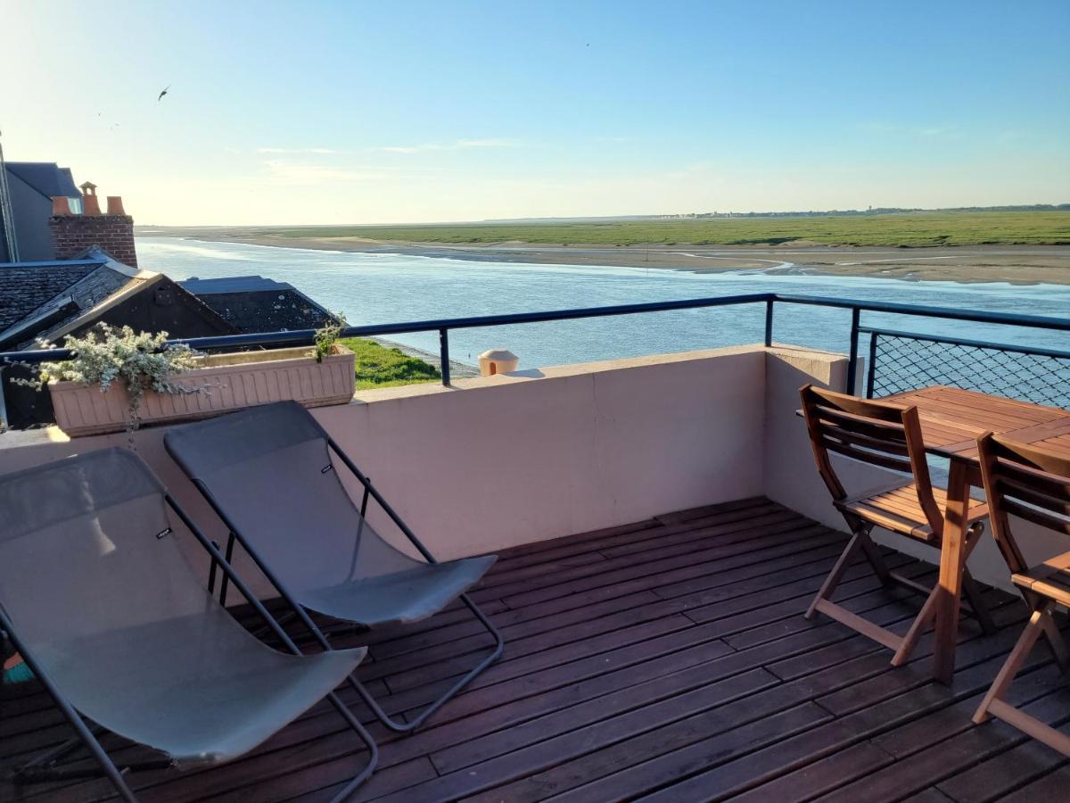 Vue Et Terrasse Panoramique Sur La Baie De Somme Apartment Сен-Валери-сюр-Сом Екстериор снимка