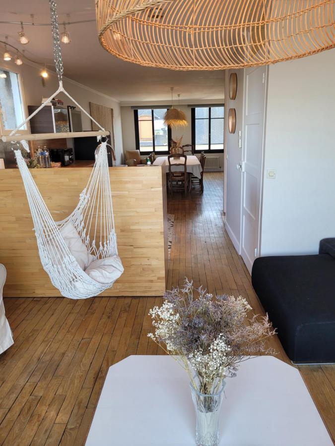 Vue Et Terrasse Panoramique Sur La Baie De Somme Apartment Сен-Валери-сюр-Сом Екстериор снимка