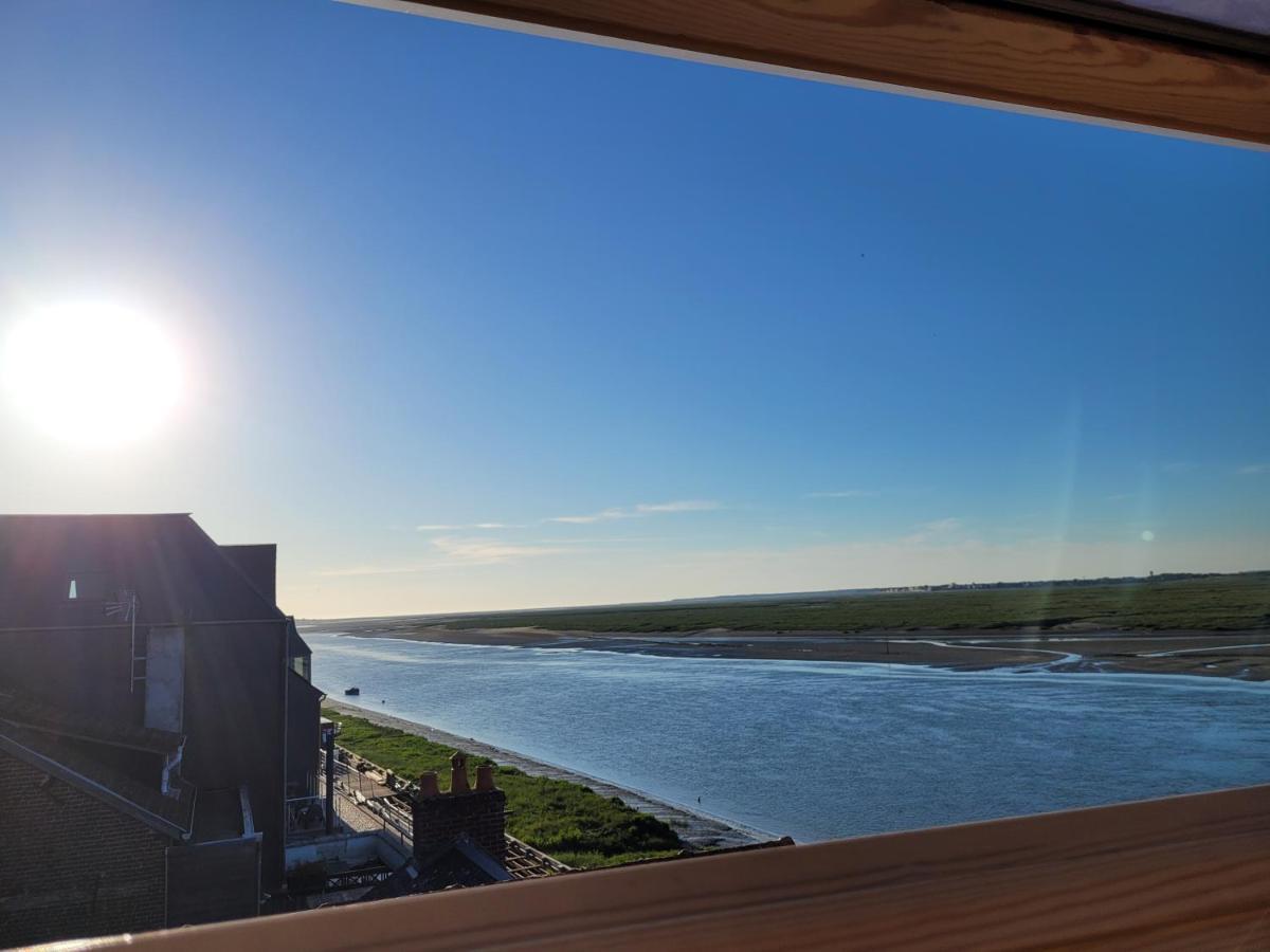 Vue Et Terrasse Panoramique Sur La Baie De Somme Apartment Сен-Валери-сюр-Сом Екстериор снимка